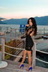 Short black dress Prom dress
